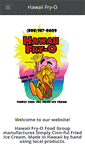 Mobile Screenshot of hawaiifryo.com
